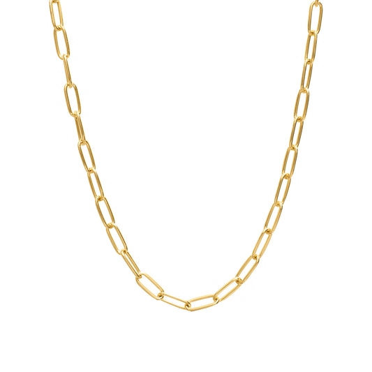 Gold Link Chain Necklace