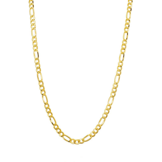 Gold Dainty Figaro Chain Necklace