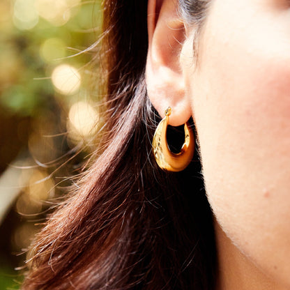 Everyday Gold Chunky Hoops